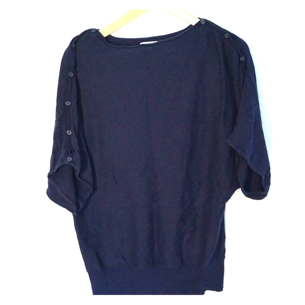 Dolman, short sleeve, sweater
